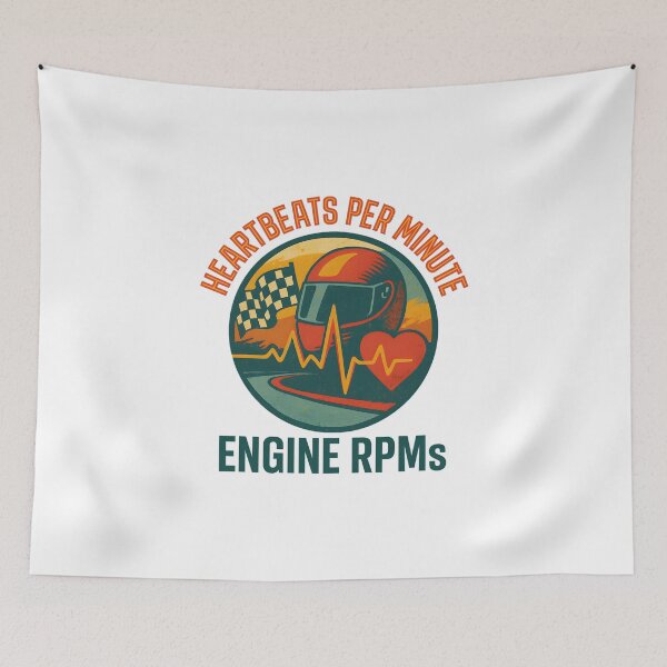 Item preview, Heartbeats per Minute - Engine RPMs - Motorsport designed and sold by inkNext.
