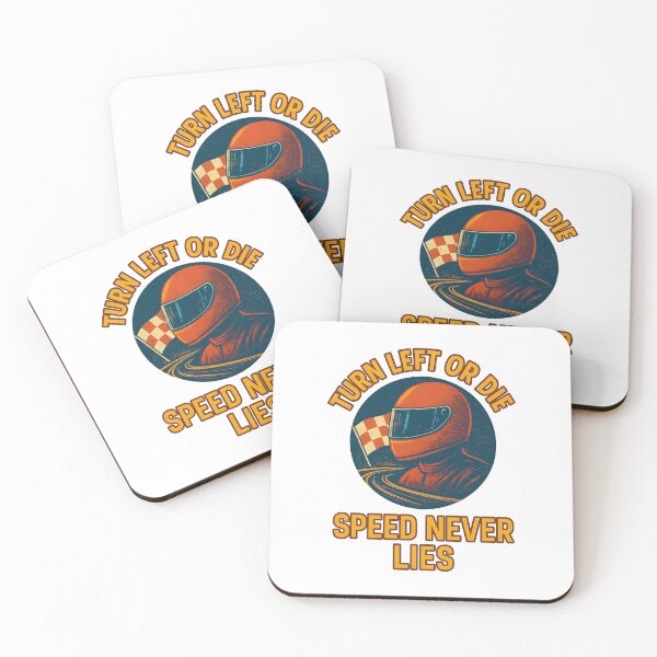 Item preview, Turn Left or Die - Speed Never Lies - Motorsport designed and sold by inkNext.