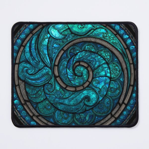 Item preview, New Zealand Māori Paua Pattern Koru Design 456 designed and sold by GrinGalore.