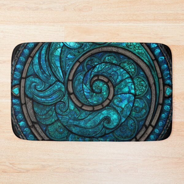 Item preview, New Zealand Māori Paua Pattern Koru Design 456 designed and sold by GrinGalore.