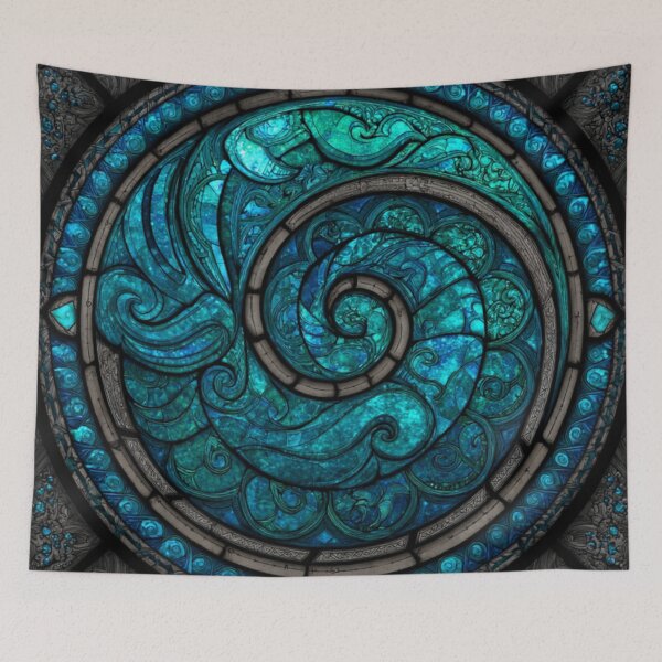 Item preview, New Zealand Māori Paua Pattern Koru Design 456 designed and sold by GrinGalore.