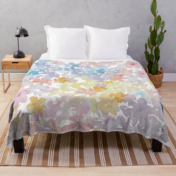 Item preview, Meadow - pastel flowers designed and sold by AquaPixelFusion.