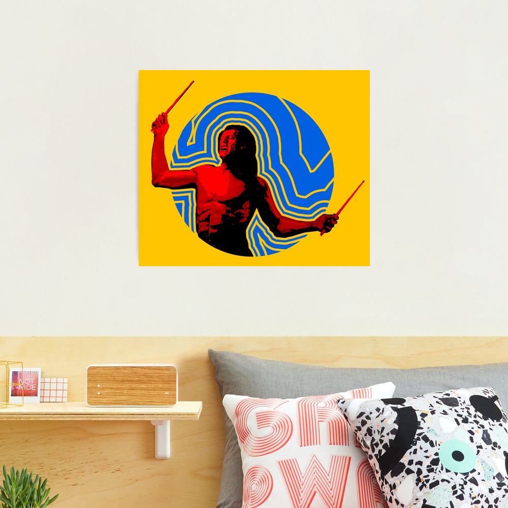 DRUMMER Soundwave Figure Photographic Print
