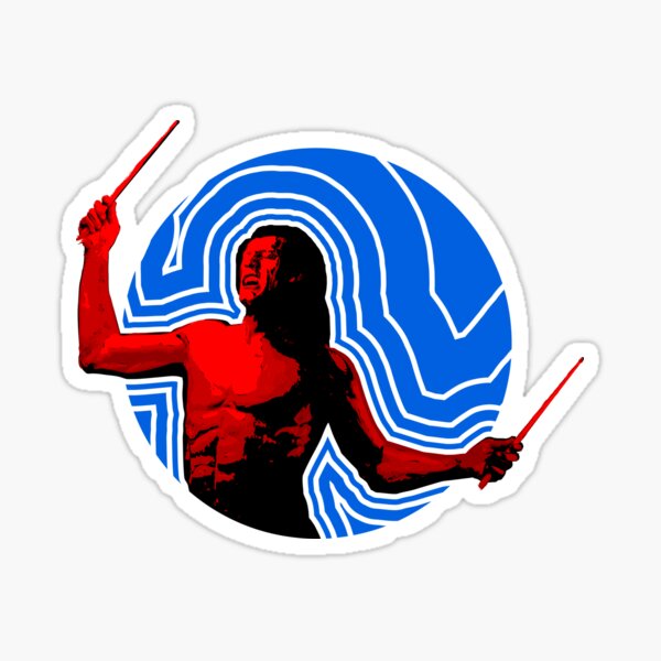 DRUMMER Soundwave Figure Sticker