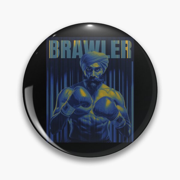 Item preview, BRAWLER - Singh / Sikh Boxer designed and sold by sarbizzy.