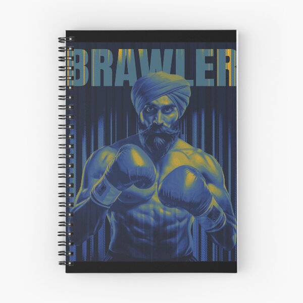 Item preview, BRAWLER - Singh / Sikh Boxer designed and sold by sarbizzy.
