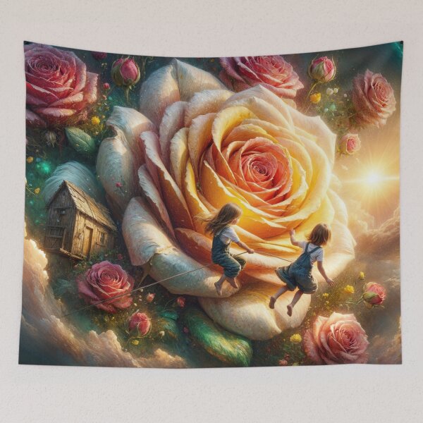 Item preview, In the Garden of Large Roses designed and sold by M-Y-A-R-T-.