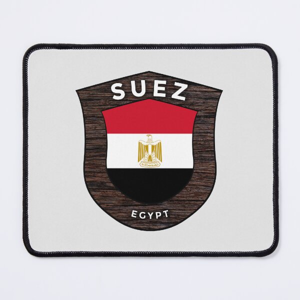 Item preview, Suez Egypt Emblem Flag designed and sold by World Designs.