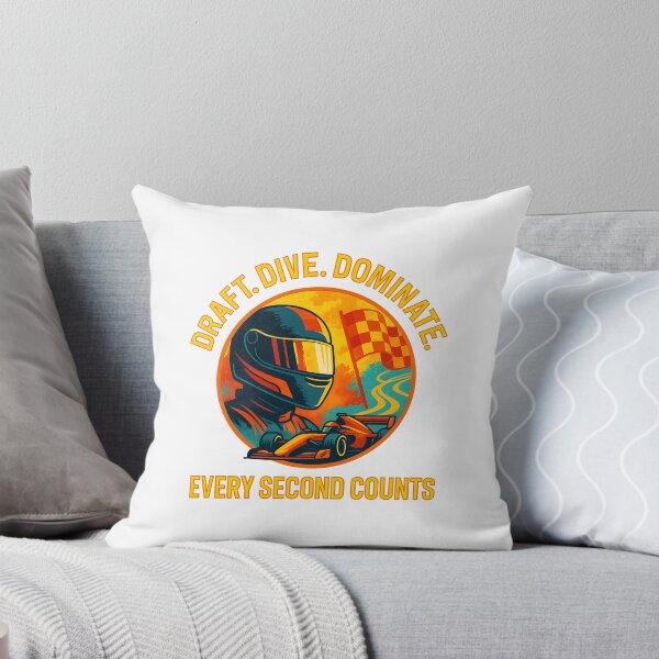 Item preview, Draft. Dive. Dominate. - Every Second Counts - Motorsport designed and sold by inkNext.