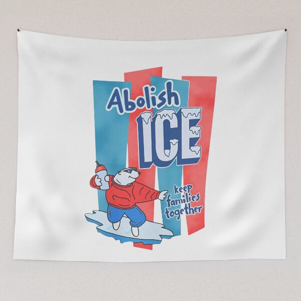 Item preview, Abolish ICE designed and sold by PugPuppyLife.