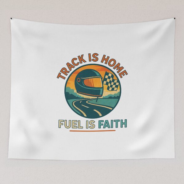 Item preview, Track is Home - Fuel is Faith - Motorsport designed and sold by inkNext.