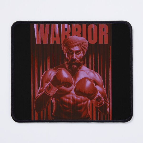 Item preview, WARRIOR - Singh / Sikh Boxer designed and sold by sarbizzy.