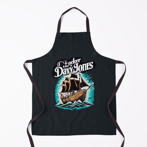 Item preview, The Locker of Davy Jones – Nautical Pirate Ship Artwork designed and sold by FalconLifeStore.