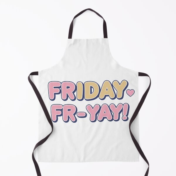 Item preview, Friday – Fri-YAY! ? | Cute Kawaii Mood Text Art Board Print Version 2 designed and sold by modishwelt.