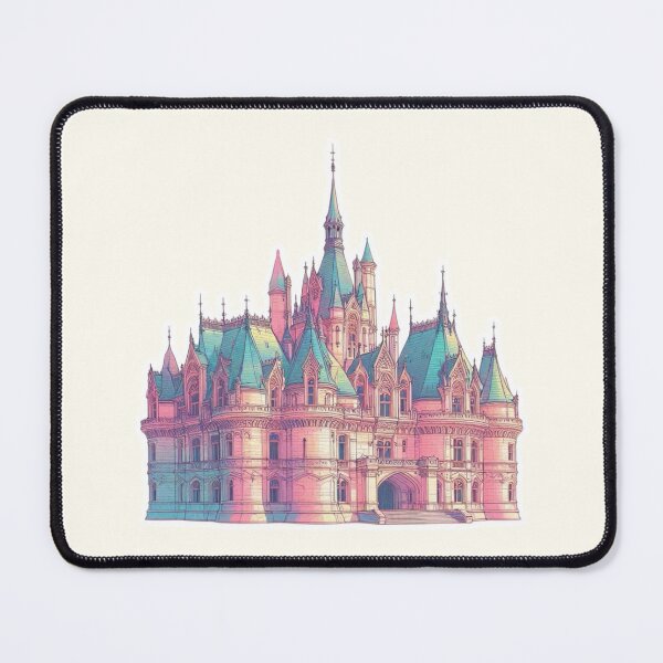 Item preview, Minimalist French Castle - Modern Chateaucore Aesthetic Wall Art designed and sold by Sugar Wisdom .