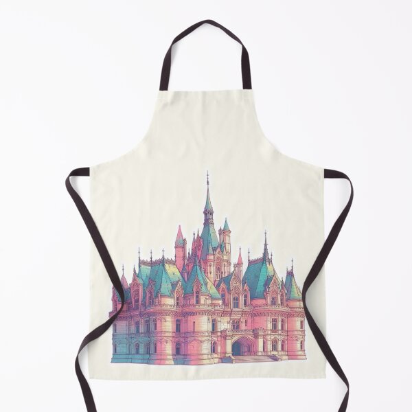 Item preview, Minimalist French Castle - Modern Chateaucore Aesthetic Wall Art designed and sold by Sugar Wisdom .