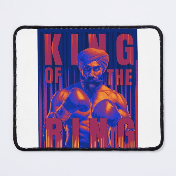 Item preview, King Of The Ring - Singh / Sikh Boxer designed and sold by sarbizzy.