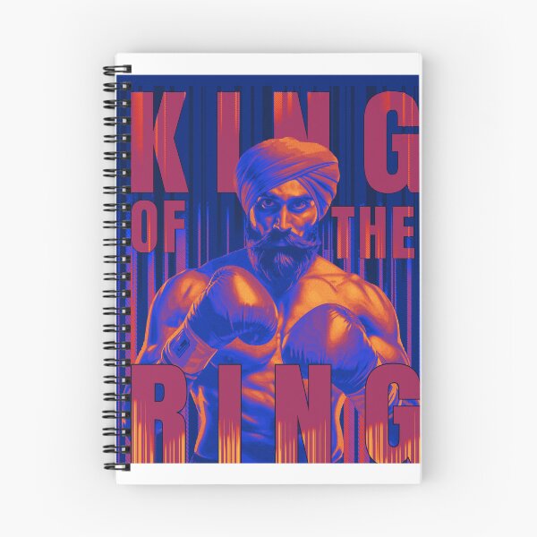 Item preview, King Of The Ring - Singh / Sikh Boxer designed and sold by sarbizzy.