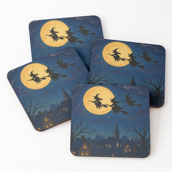 Item preview, Witchy Halloween Retro designed and sold by Eleanora193.