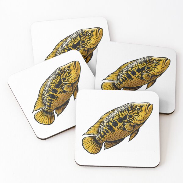Item preview, Yellow Jacket Cichlid (Parachromis multifasciatus) designed and sold by My-Thing.