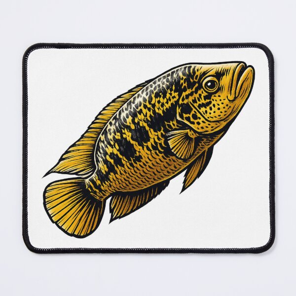 Item preview, Yellow Jacket Cichlid (Parachromis multifasciatus) designed and sold by My-Thing.