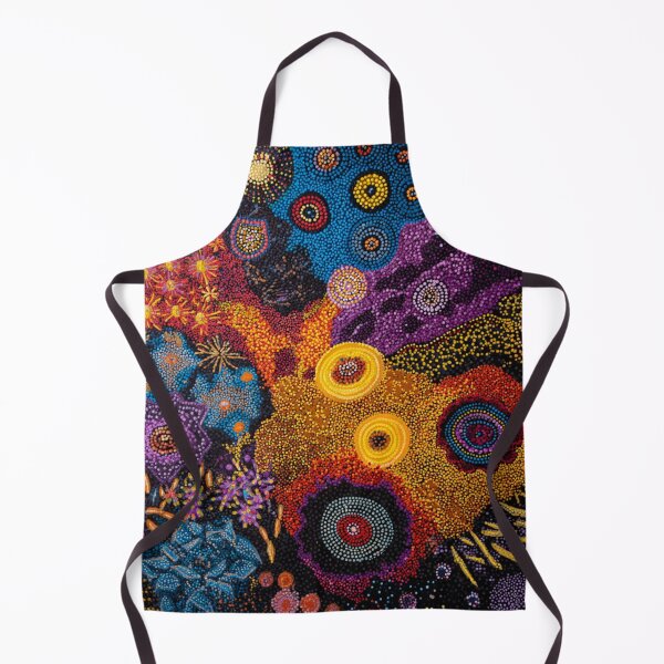 Item preview, Aboriginal Inspired Dot Art - Intricate Nature Pattern designed and sold by GrinGalore.