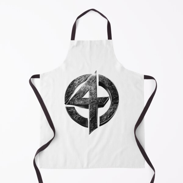 Item preview, Fantastic Four Logo – Metallic Grunge Edition designed and sold by LoomisDreams.