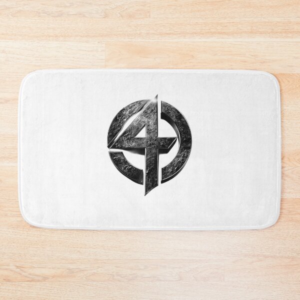 Item preview, Fantastic Four Logo – Metallic Grunge Edition designed and sold by LoomisDreams.