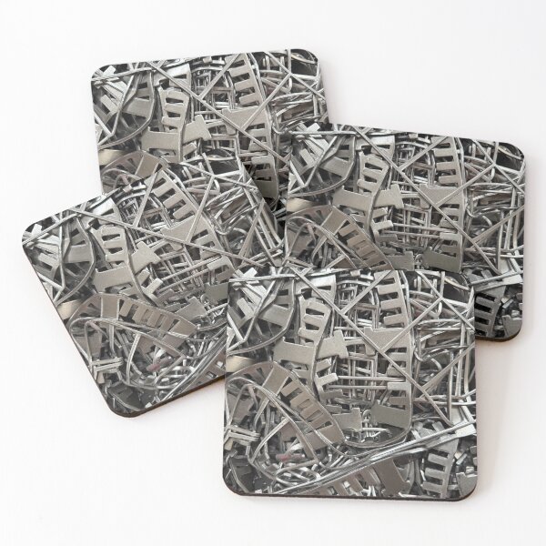 Item preview, Metal Scrap Cuttings — Industrial Manufacturing Waste Background designed and sold by Sannele Design.