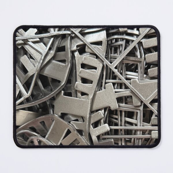 Item preview, Metal Scrap Cuttings — Industrial Manufacturing Waste Background designed and sold by Sannele Design.