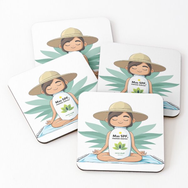 Item preview, More SPF, Less Stress - Summer Self-Care Design designed and sold by StormArte.