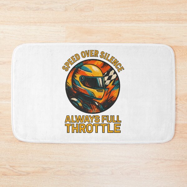 Item preview, Speed over Silence - Always Full Throttle - Motorsport designed and sold by inkNext.