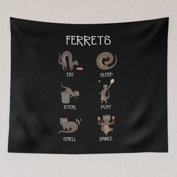 Item preview, What Ferrets Do designed and sold by fatamyfan1.