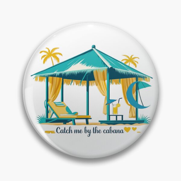 Item preview, Catch me by the cabana - Summer chill style designed and sold by StormArte.