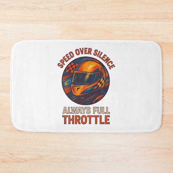 Item preview, Speed over Silence – Always Full Throttle – Motorsport designed and sold by inkNext.