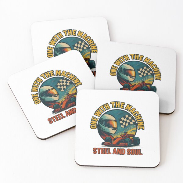 Item preview, One with the Machine - Steel and Soul - Motorsport designed and sold by inkNext.