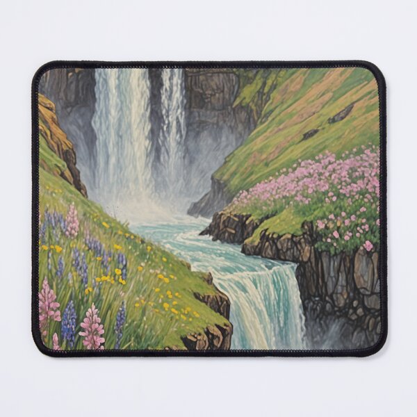 Item preview, Icelandic Awakening: Cascading Waters of Spring designed and sold by Lizetteh.