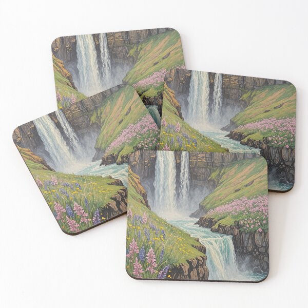 Item preview, Icelandic Awakening: Cascading Waters of Spring designed and sold by Lizetteh.