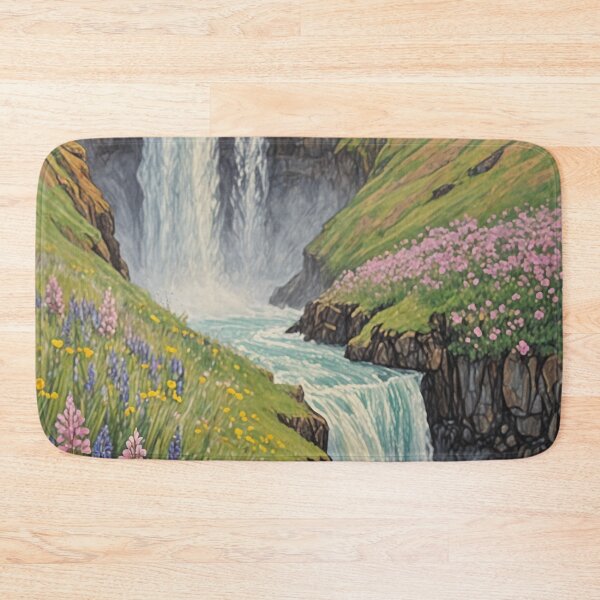 Item preview, Icelandic Awakening: Cascading Waters of Spring designed and sold by Lizetteh.