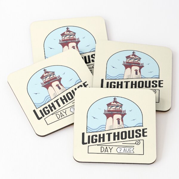 Item preview, 7 Aug Lighthouse Day - Wacky Holidays  designed and sold by ChemicalXShop.