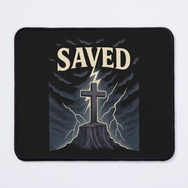 Item preview, Saved by Grace – Bold Christian Salvation Verse designed and sold by SimplySelim.