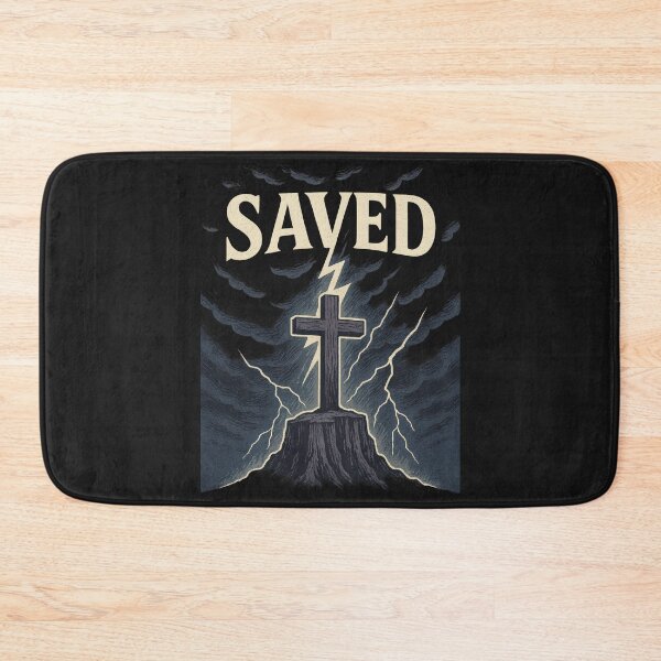 Item preview, Saved by Grace – Bold Christian Salvation Verse designed and sold by SimplySelim.