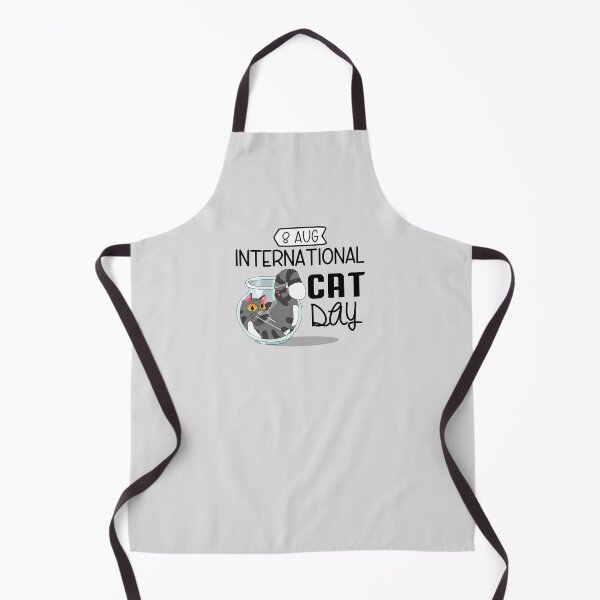 Item preview, 8 Aug International Cat Day - Wacky Holidays designed and sold by ChemicalXShop.