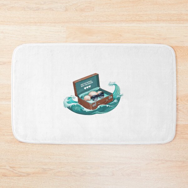 Item preview, Out of the office, into the ocean - Escapist vacation design designed and sold by StormArte.