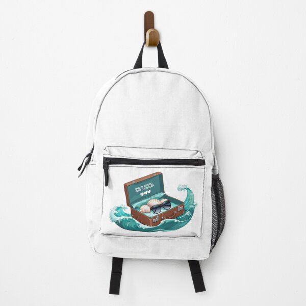 Item preview, Out of the office, into the ocean - Escapist vacation design designed and sold by StormArte.