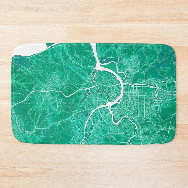 Item preview, New Taipei City Map of Taiwan - Watercolor designed and sold by deMAP.