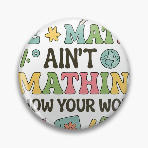 Item preview, Math teachers png｜math teacher era png｜math ain't mathin designed and sold by PixelBlooming.