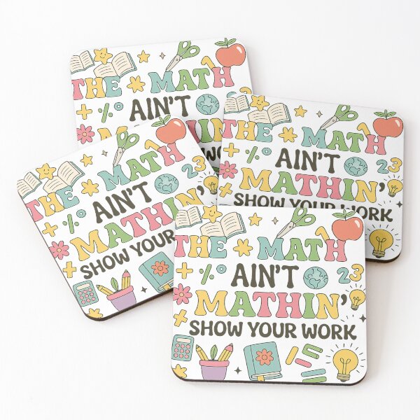 Item preview, Math teachers png｜math teacher era png｜math ain't mathin designed and sold by PixelBlooming.