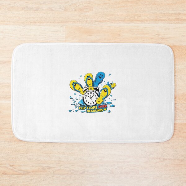 Item preview, Flip flops over deadlines - Prioritize the beach over stress designed and sold by StormArte.