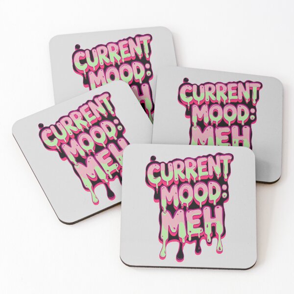 Item preview, Current Mood: MEH – Pastel Icecream designed and sold by FocusChillax.
